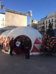 Entrada de las carpas
