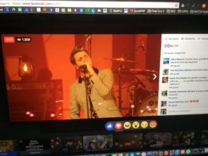 facebook live concierto dani martin